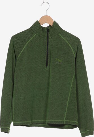 SALEWA Sweatshirt & Zip-Up Hoodie in M-L in Green: front
