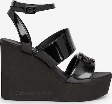 Sandales Calvin Klein Jeans en noir