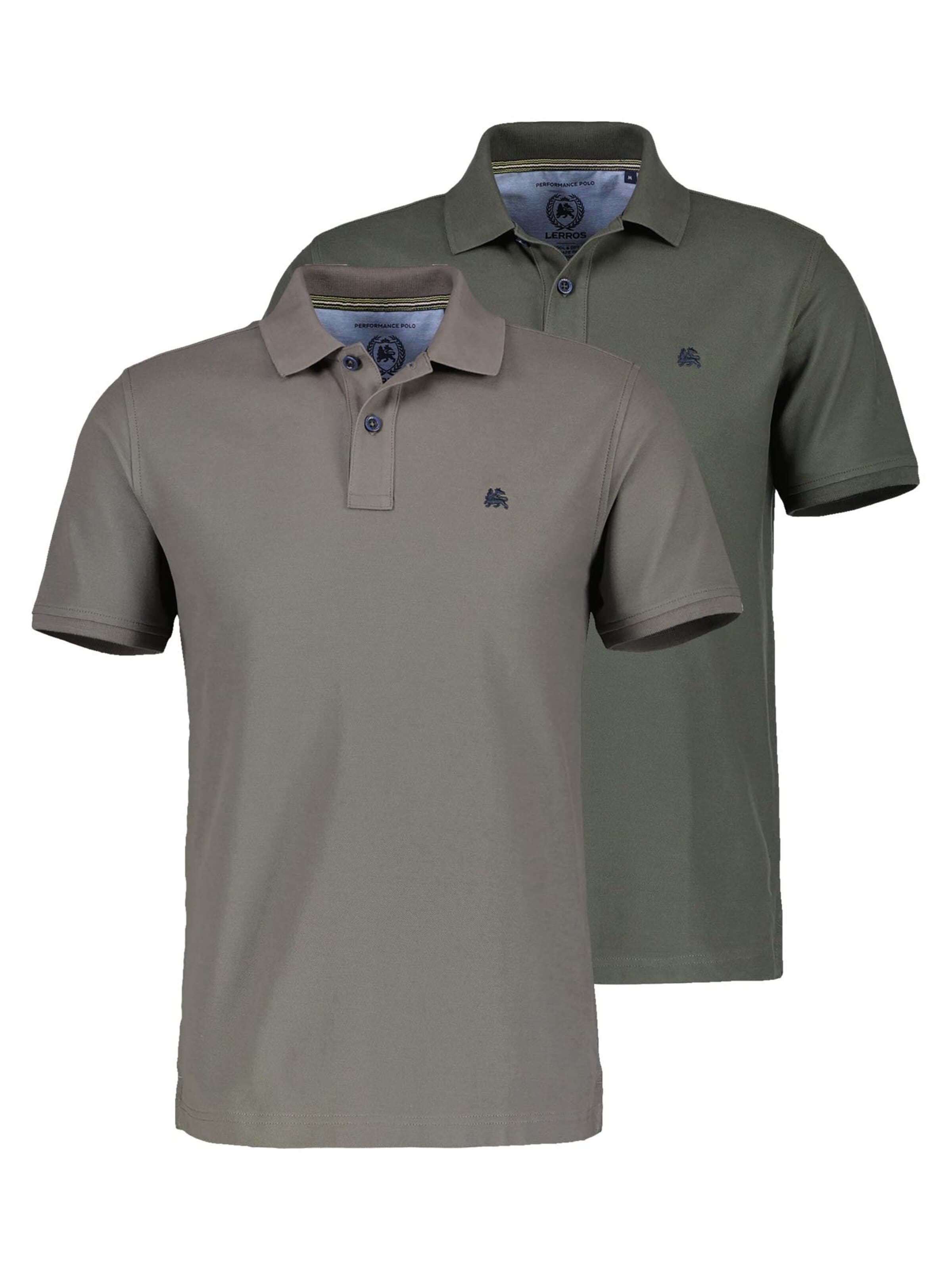 LERROS Shirt 'Basic' in Green: front