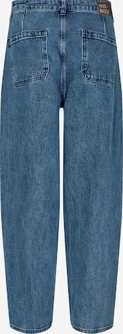MOS MOSH Tapered Jeans i blå