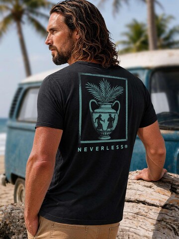 Neverless Shirt 'Greek Vase'‌‌‌‌‌ in Schwarz