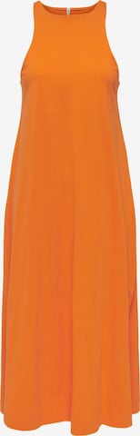 ONLY Kleid 'VIVI' in Orange: predná strana