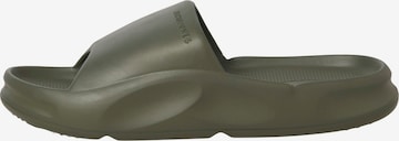JACK & JONES - Zapatos abiertos 'JFWStatus' en verde: frente