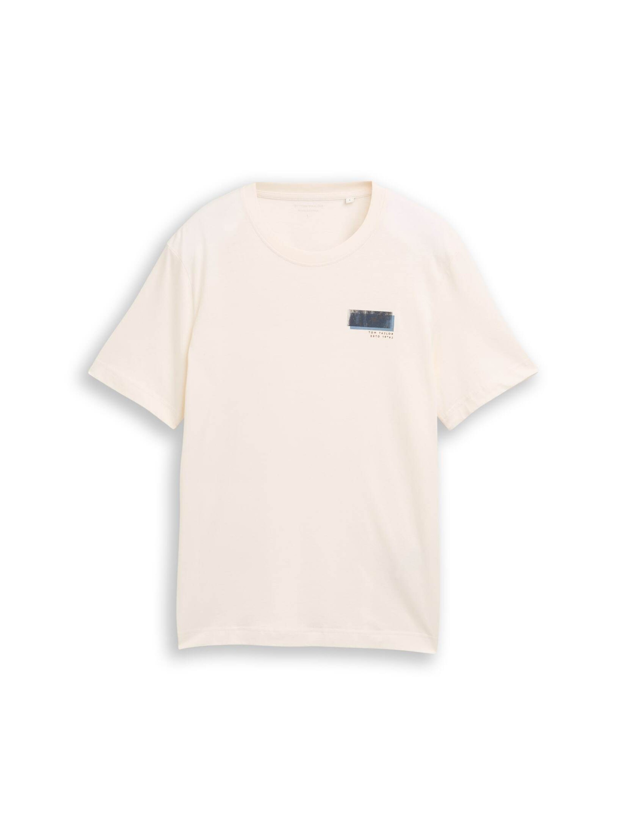 T-Shirt TOM TAILOR en marron : devant