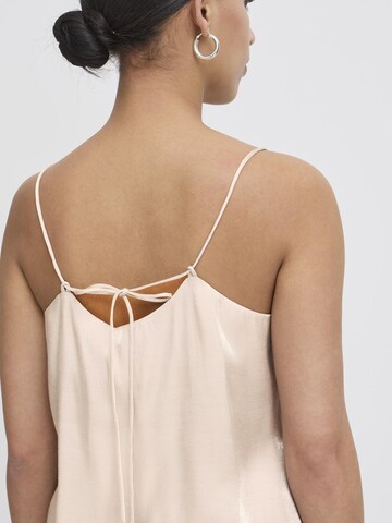 Top ' IHRADDIX ' di ICHI in rosa