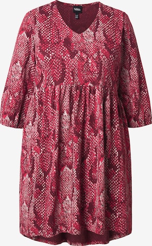 Ulla Popken Dress in Pink: front