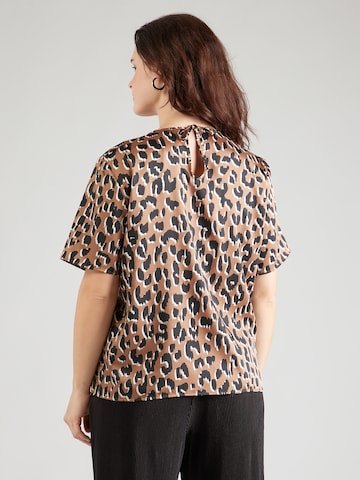 Persona by Marina Rinaldi Blouse 'PMRTESO' in Brown