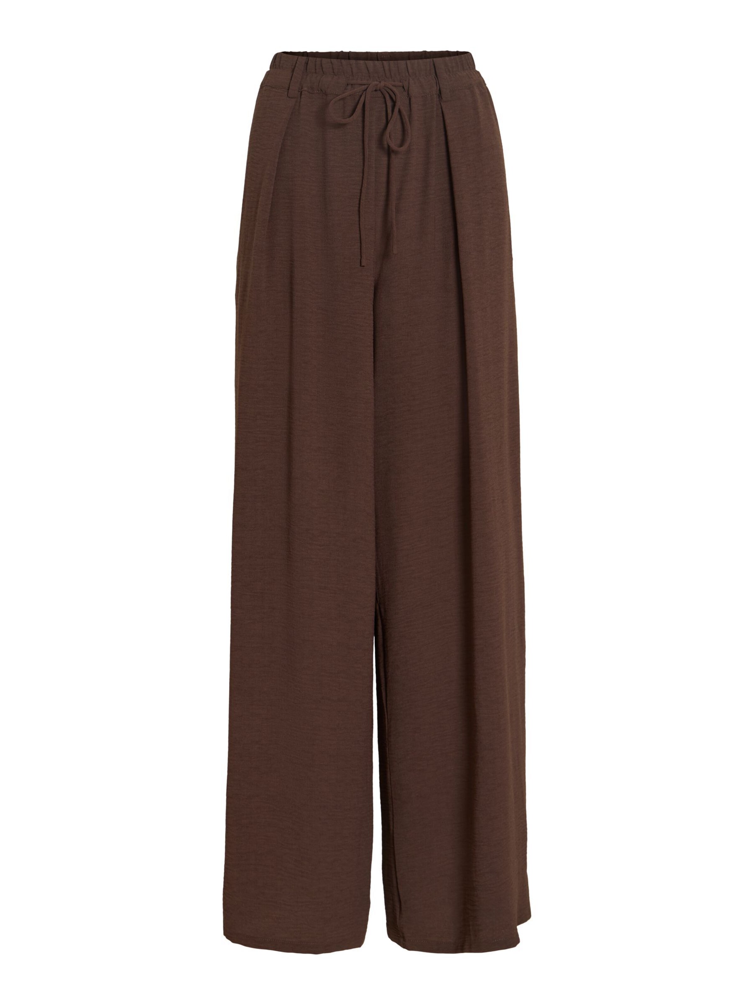 Pantalon 'SURASHIL' VILA en marron : devant
