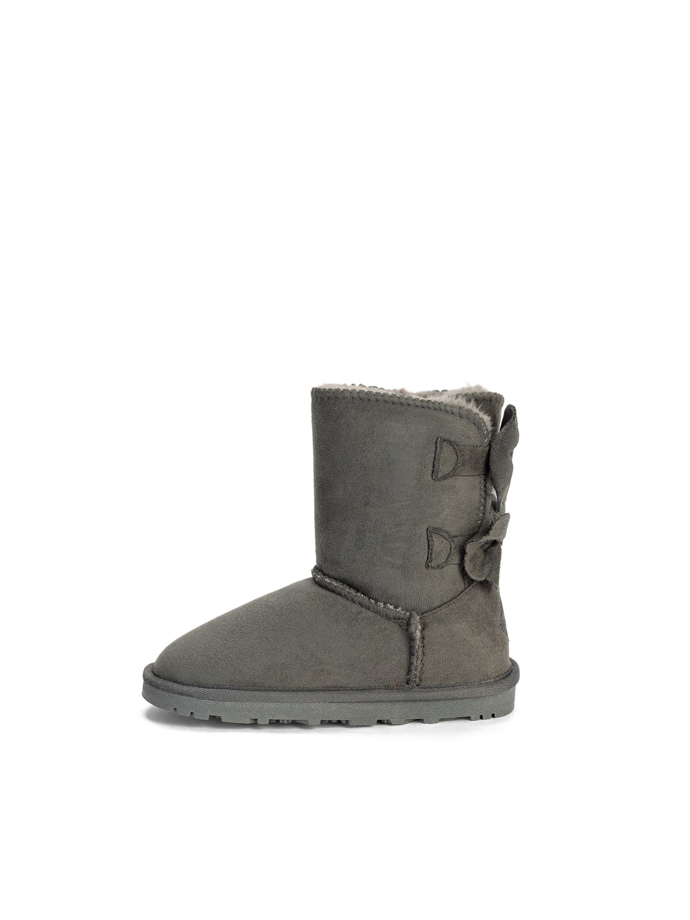 Island Boot Laarzen 'BOWINE' in Grijs: voorkant