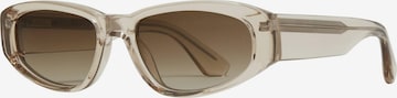 Lunettes de soleil CHIMI en beige : devant