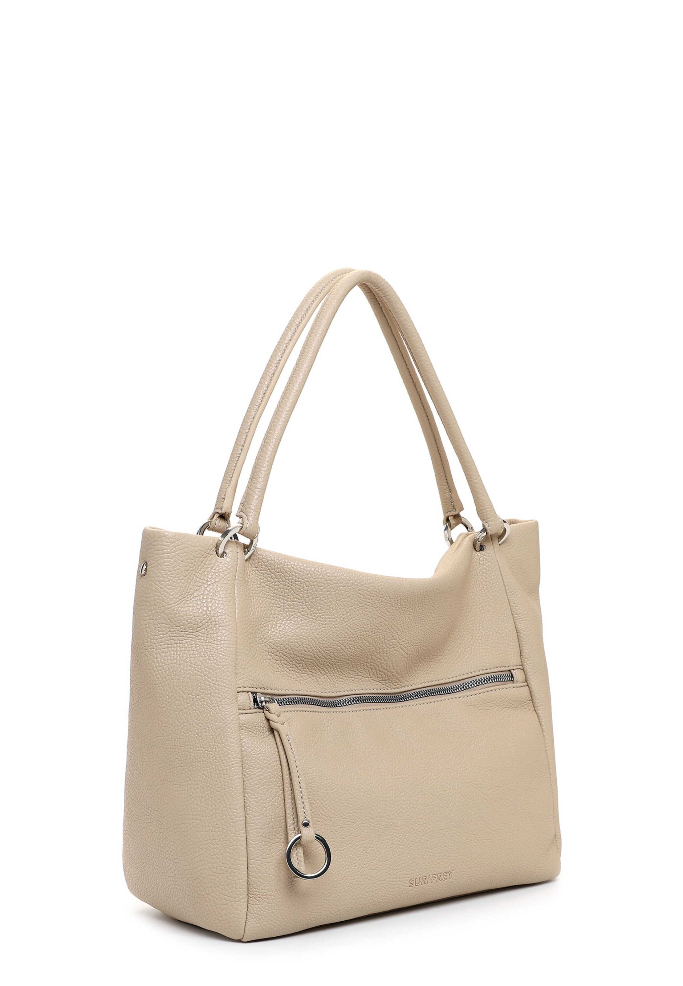 Suri Frey - Bolso de hombro 'Debby' en beige