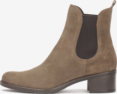 Kazar Chelsea Boots en taupe / noir, Vue avec produit