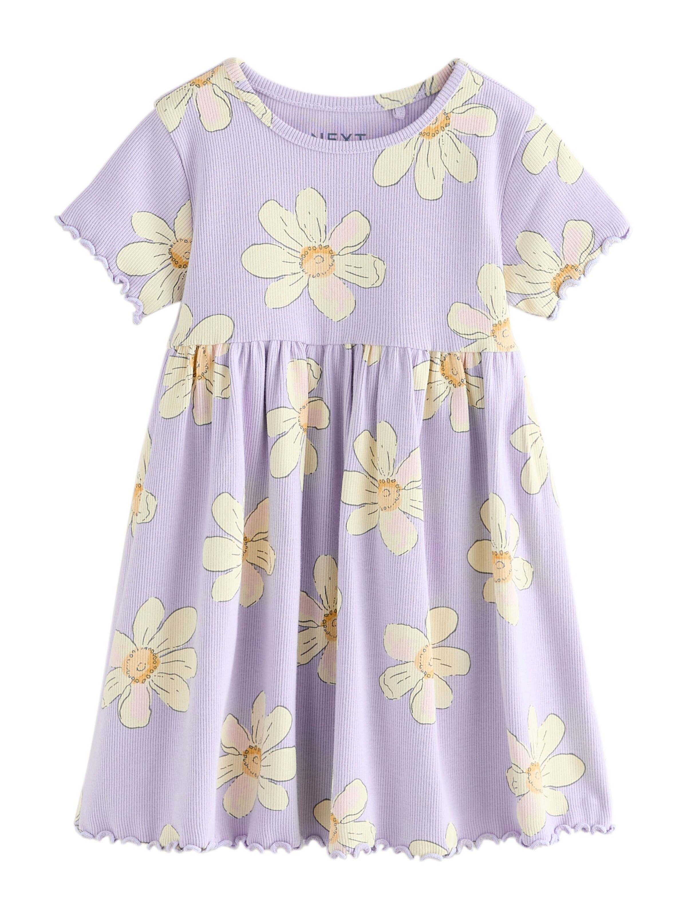 Next Jurk in Lila: voorkant