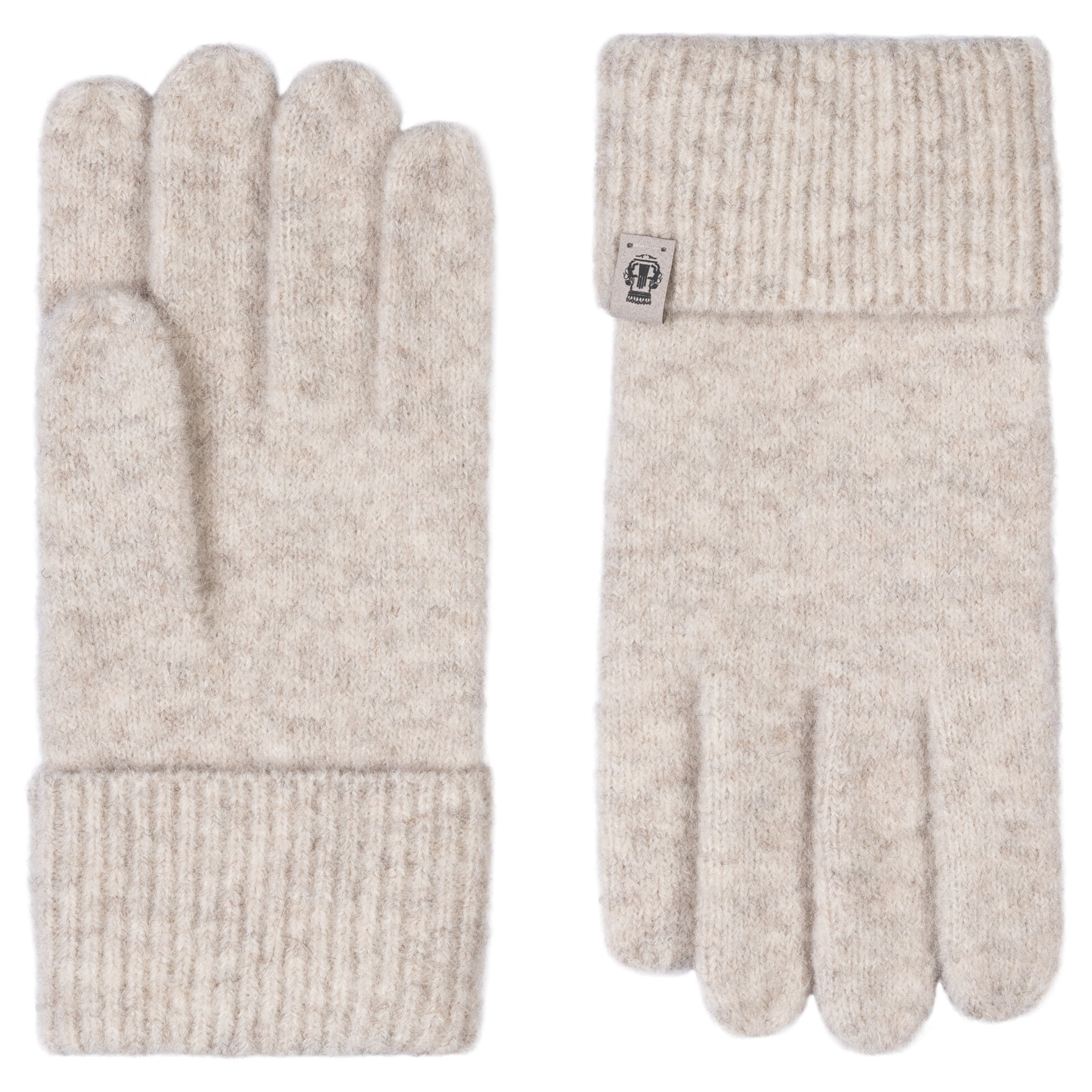 Gants Roeckl en beige : devant