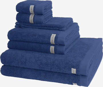 ROSS Handtuch 'Sinfonie' in Blau: Vorderseite