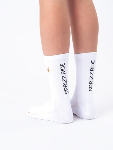 Occulto Athletic Socks 'Mathieu' in White