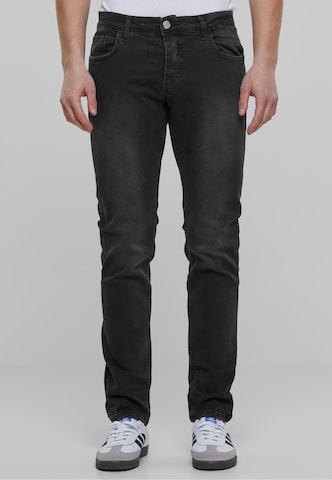2Y Premium Slim fit Jeans in Grey: front