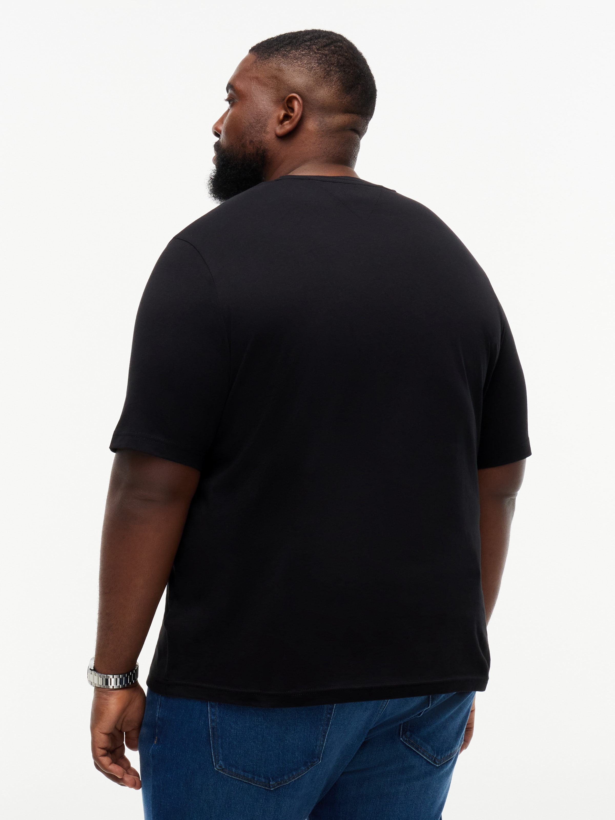 Tommy Hilfiger Big & Tall Shirt in Schwarz