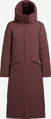 khujo Wintermantel 'DAWI' in Rot: Vorderseite