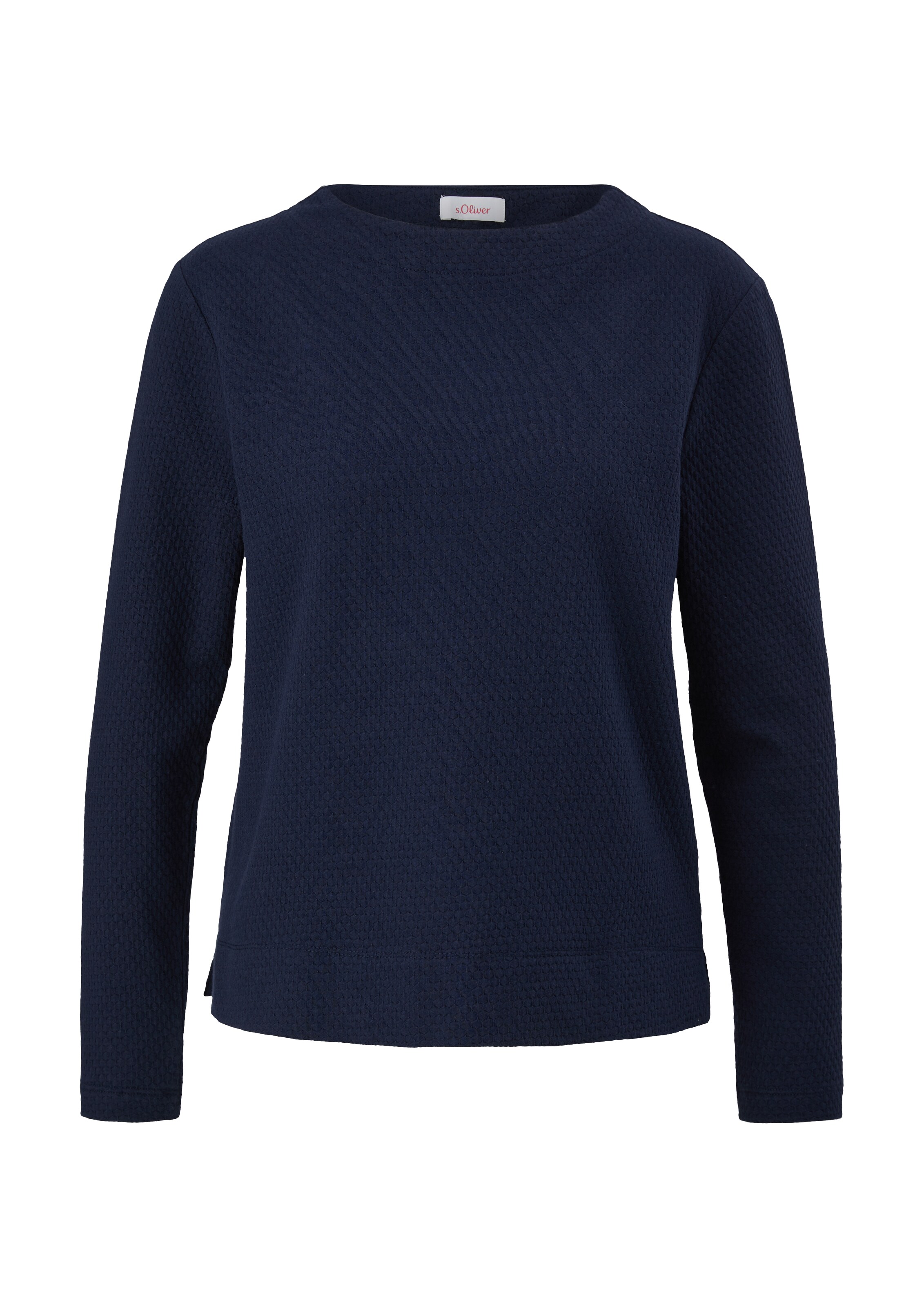 s.Oliver Sweatshirt in Blau: Vorderseite