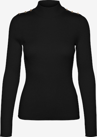 VERO MODA Sweater 'Gold' in Black: front