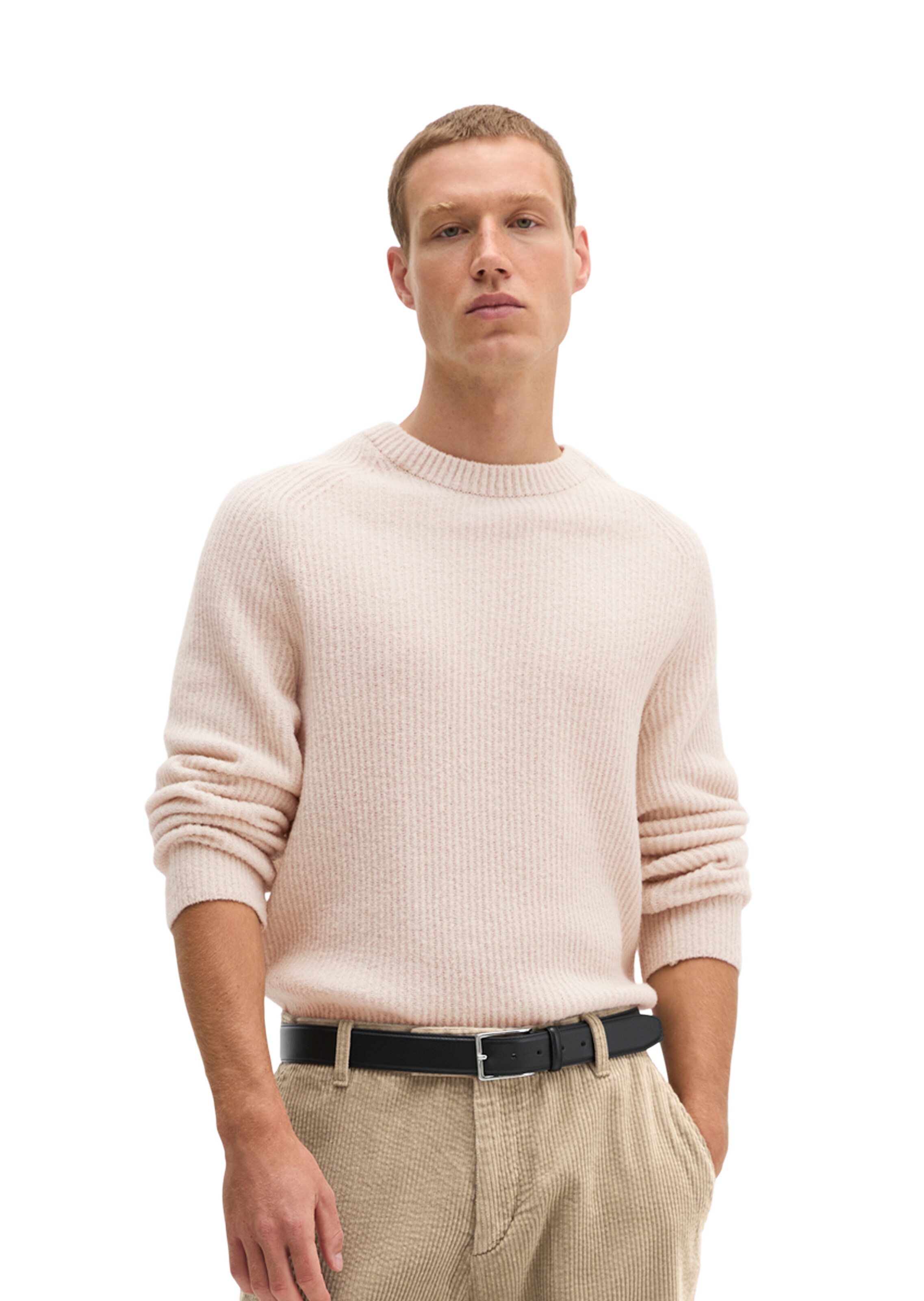 Marc O'Polo Sweater in Beige: front