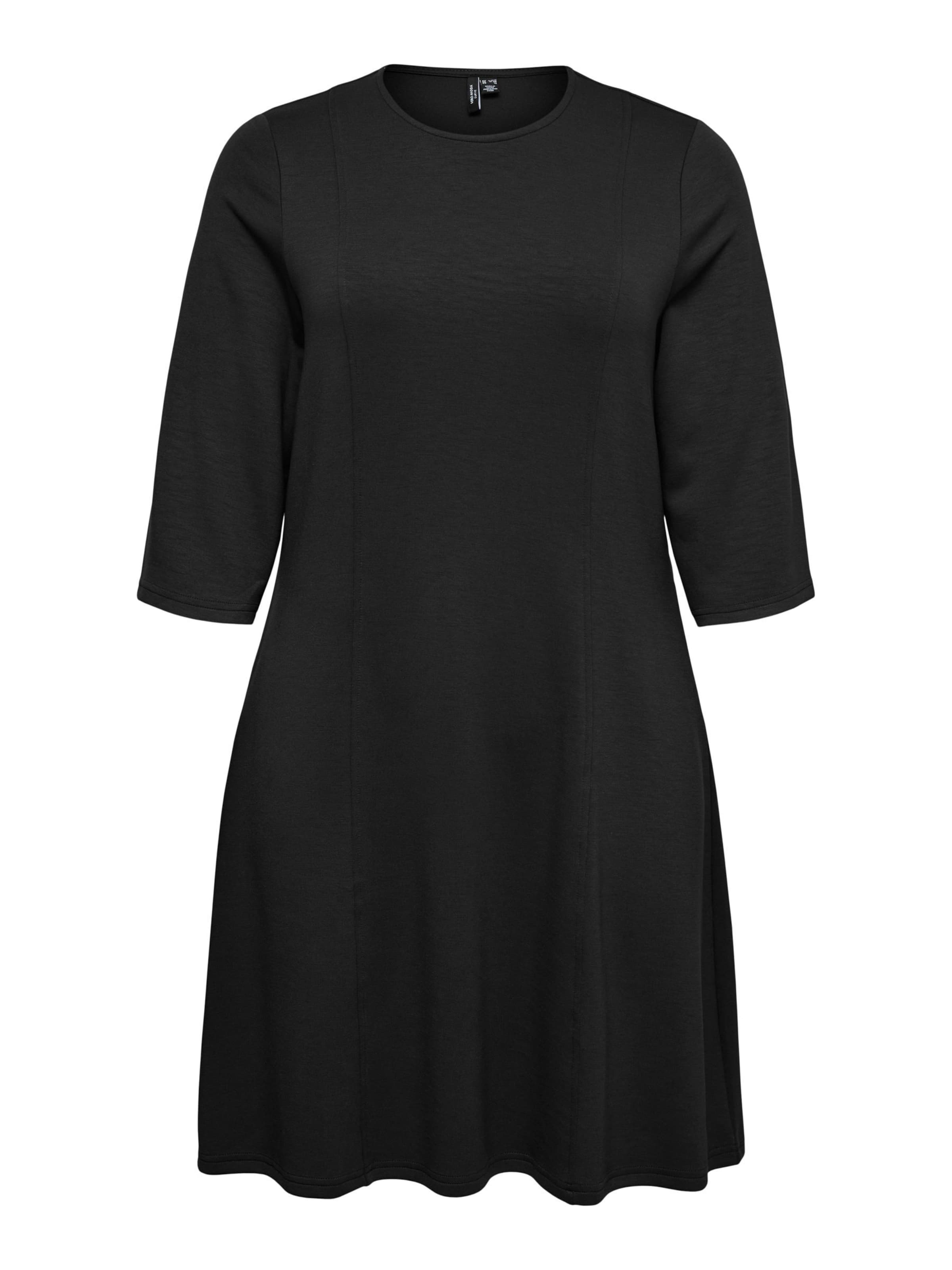 Abito 'VMChali' di Vero Moda Curve in nero: frontale