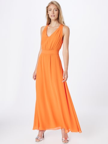 COMMA Večerné šaty - oranžová: predná strana
