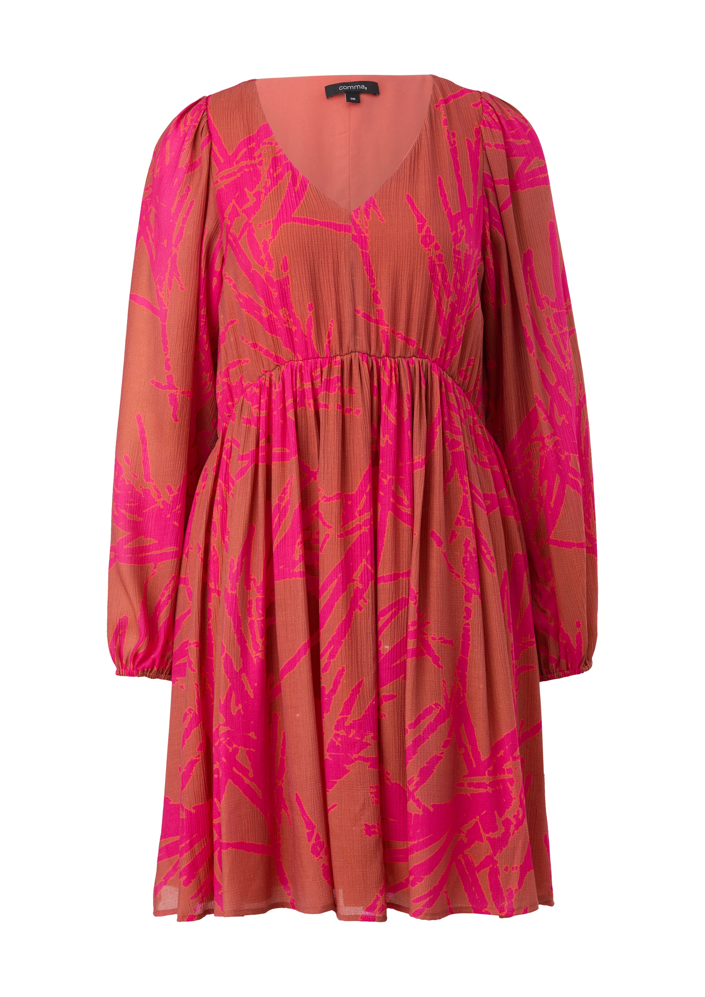 COMMA Kleid in Pink: Vorderseite