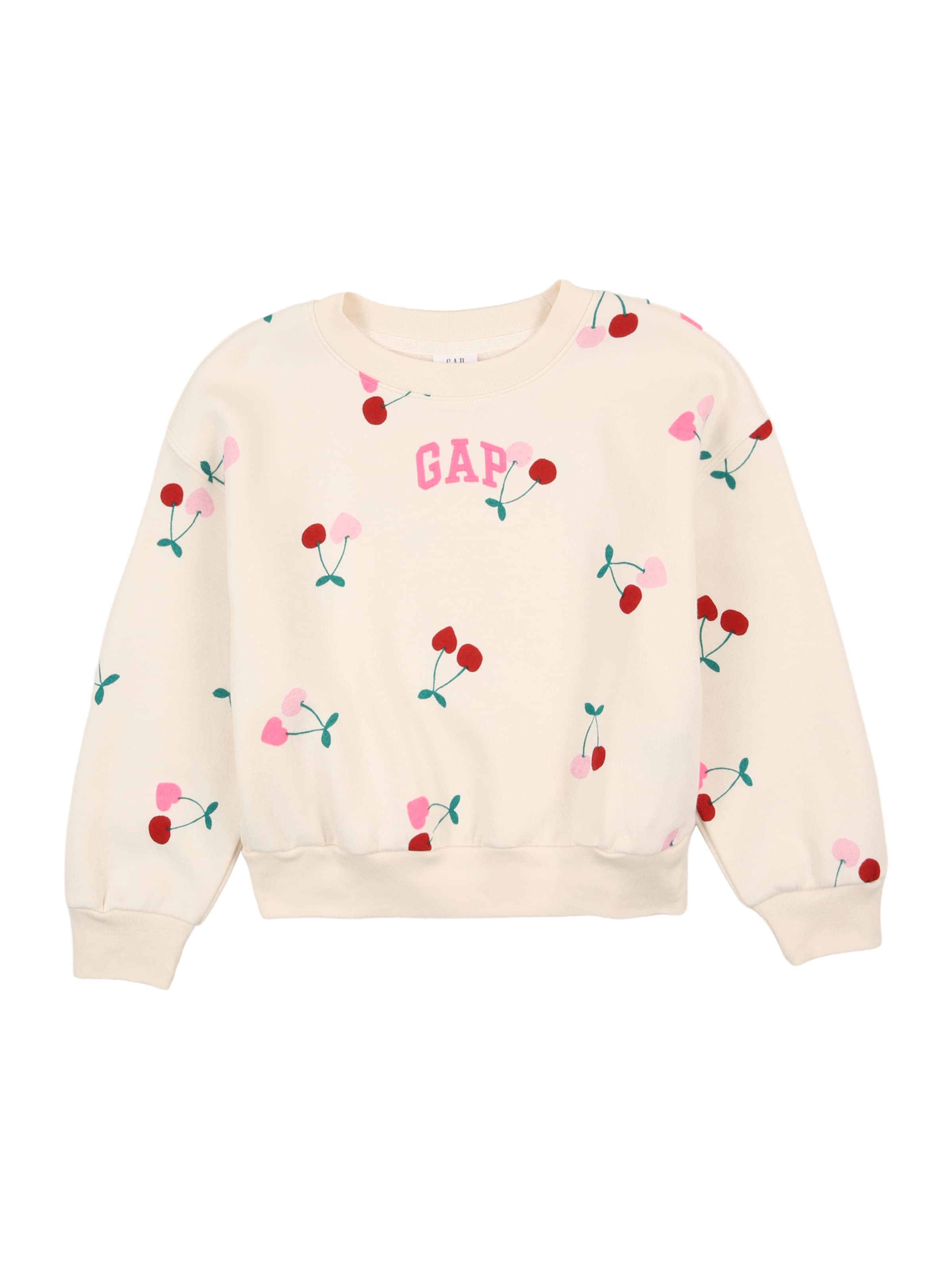 GAP Μπλούζα φούτερ σε μπεζ: μπροστά