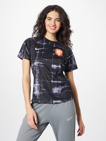 NIKE Tricot in Zwart: voorkant