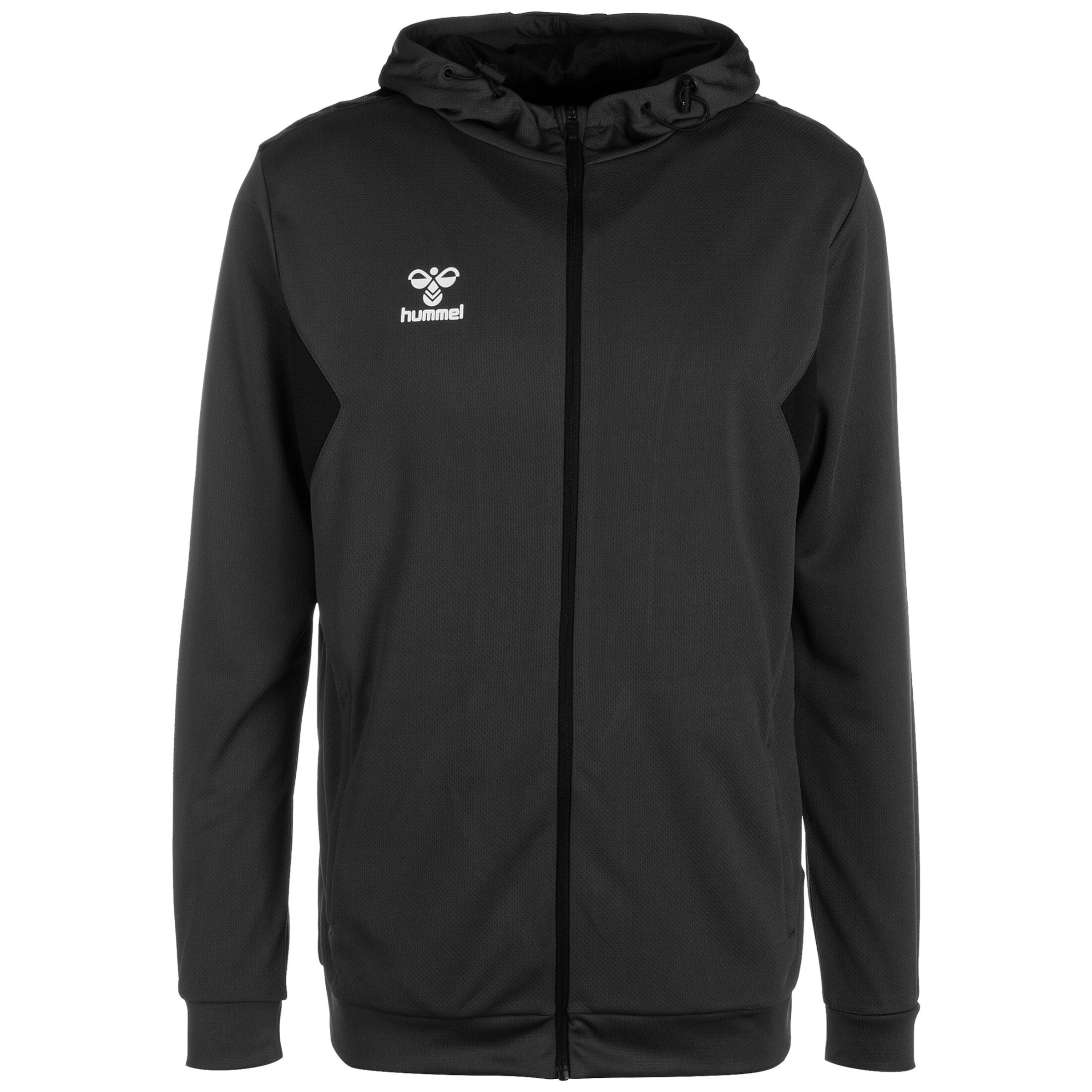 Hummel Sportssweatjakke 'Authentic' i grå: forside