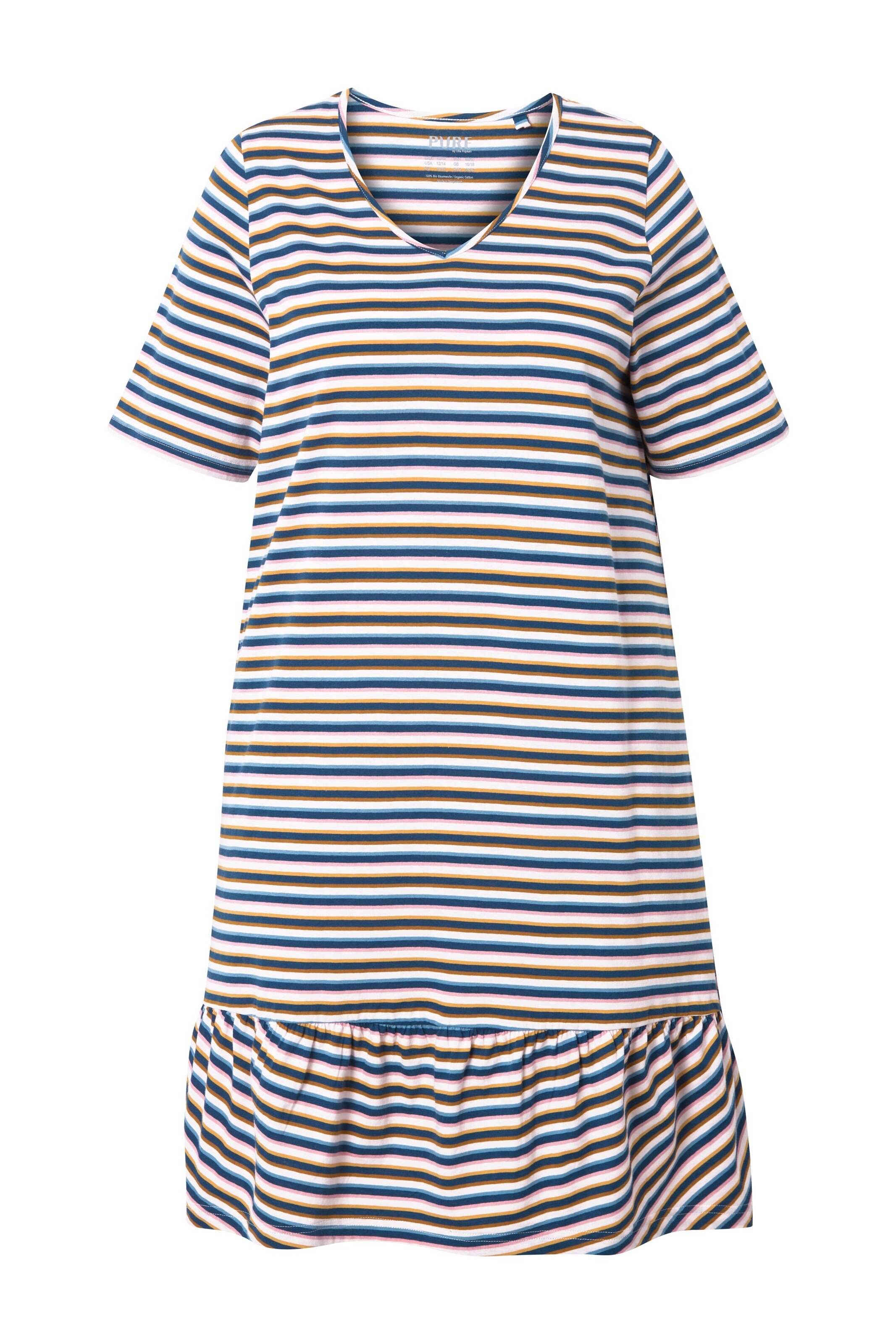 Ulla Popken Kleid in Mischfarben: Vorderseite