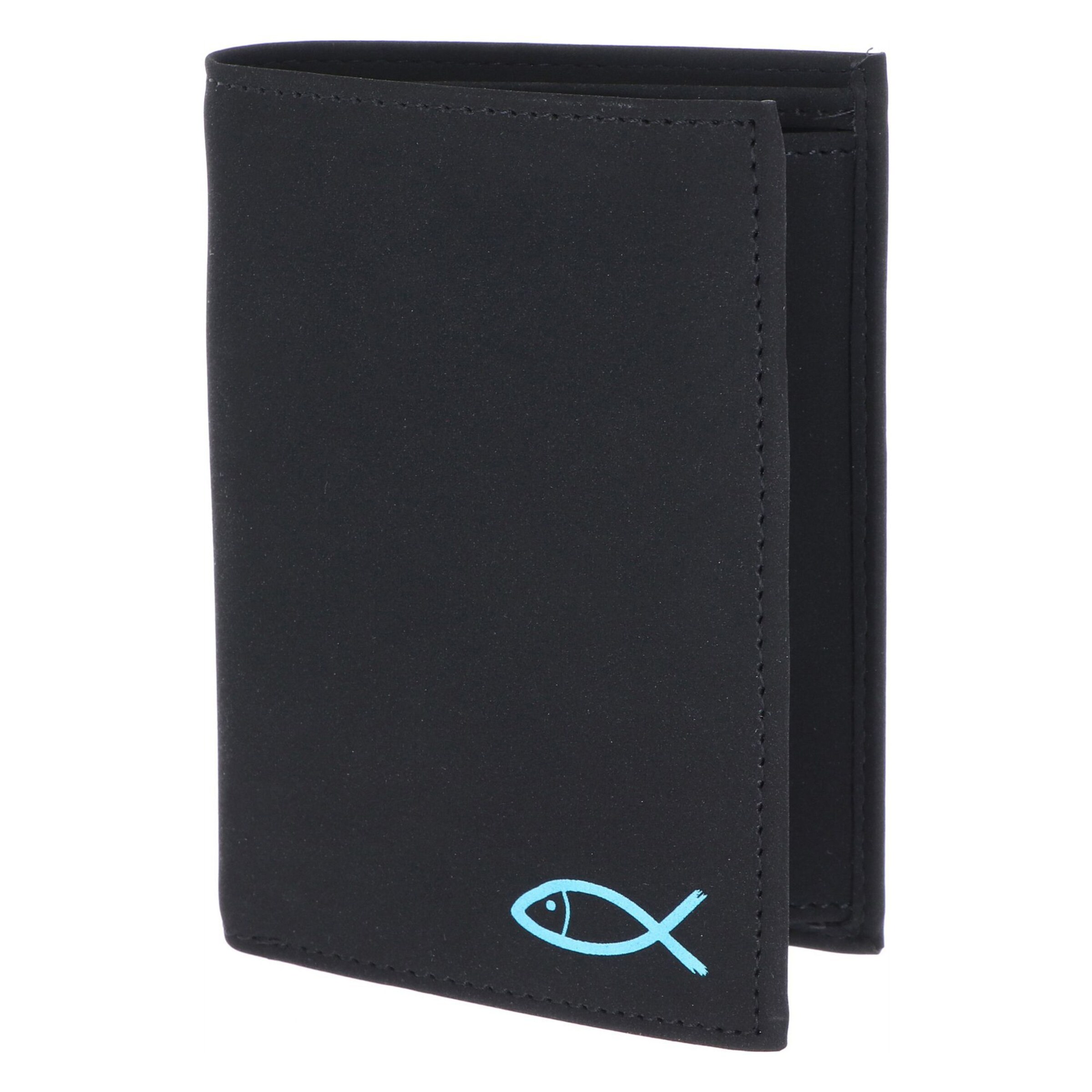 Porte-monnaies 'New Cryptan' OXMOX en noir : devant