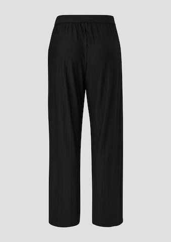 TRIANGLE Wide leg Pants in Black