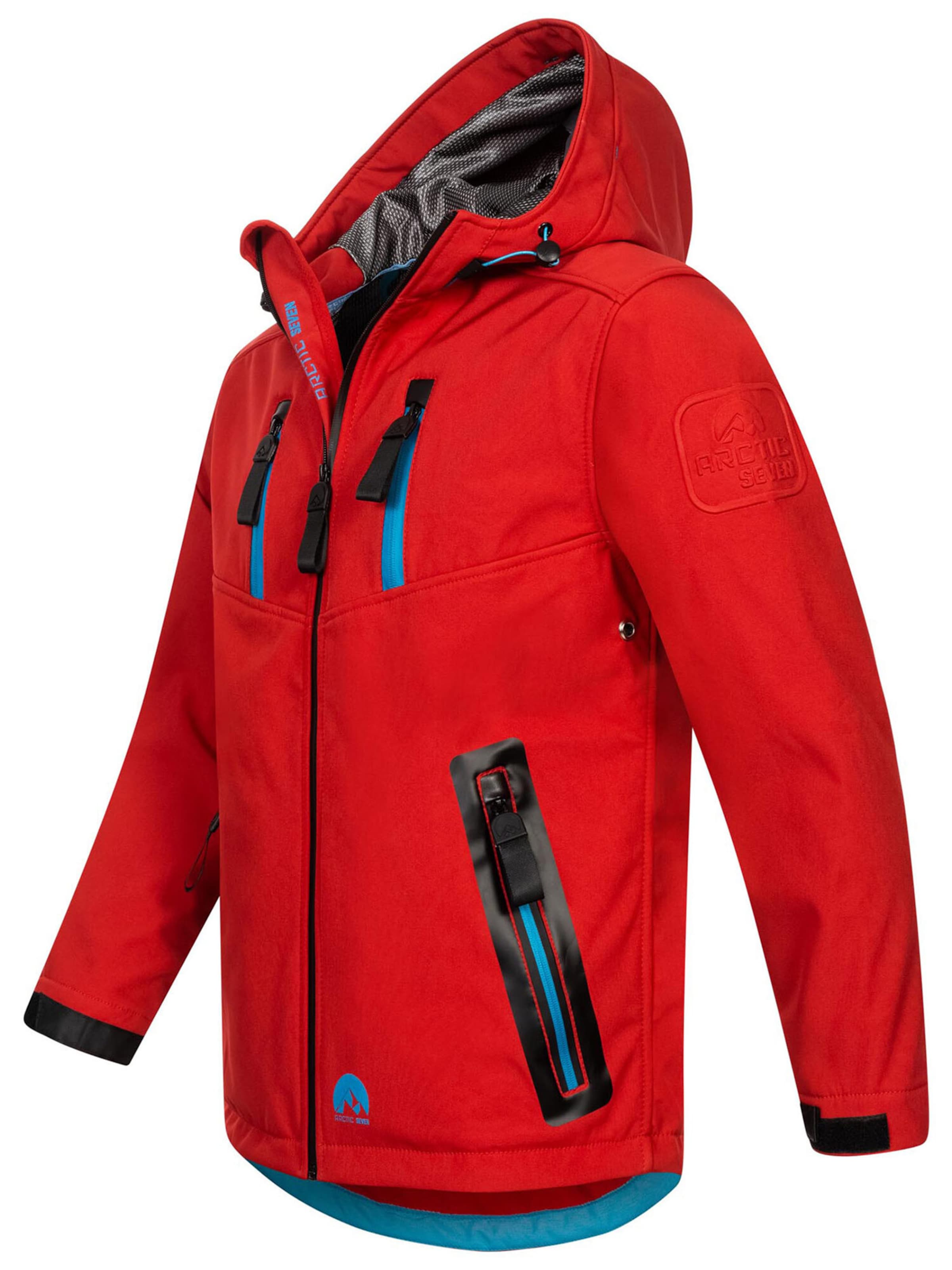 Arctic Seven Outdoor jacket 'AS306' in Red