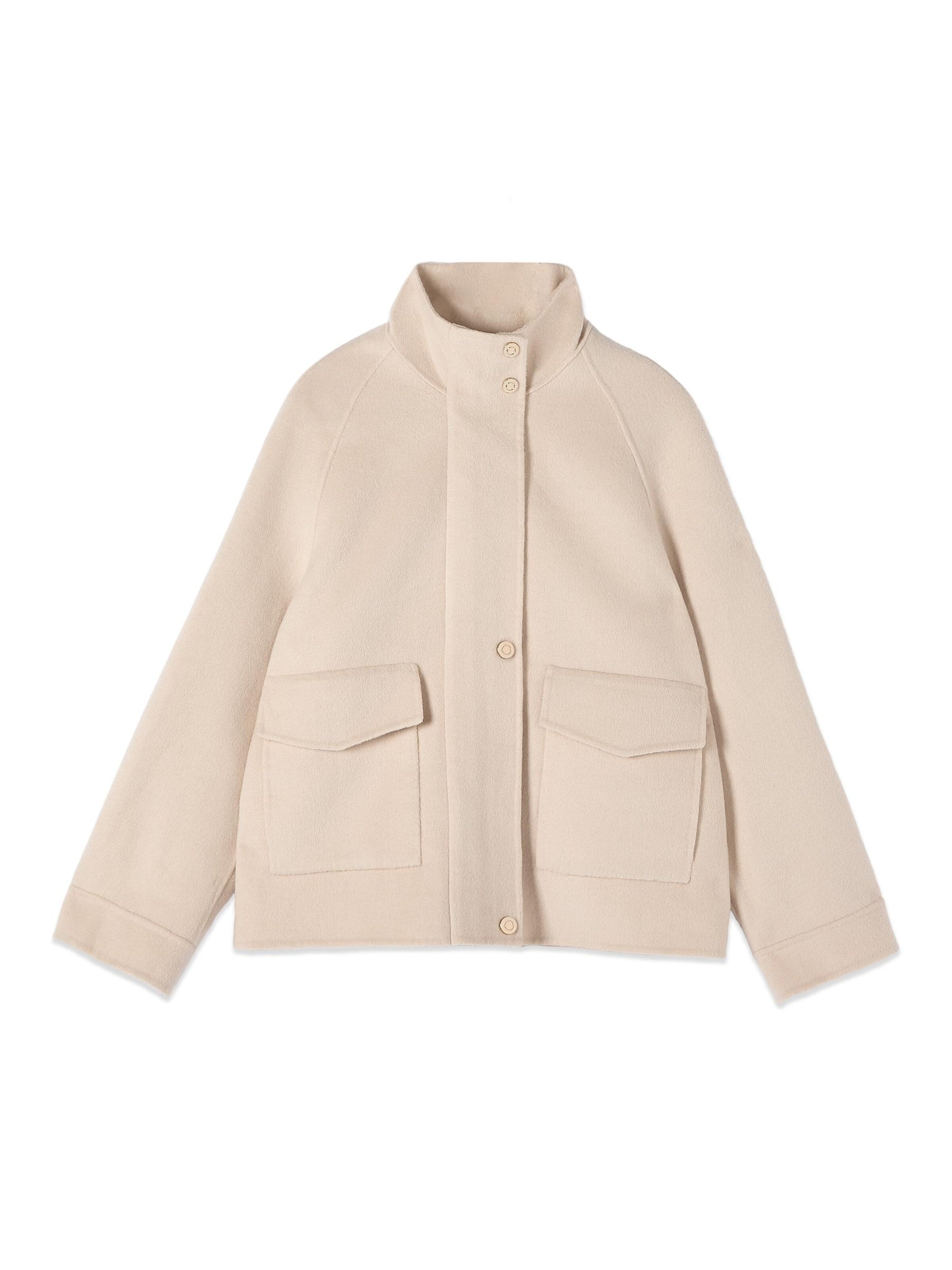 oltre Wintermantel in Beige: voorkant
