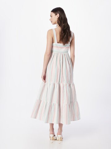 People Tree - Vestido 'Rainbow' en blanco