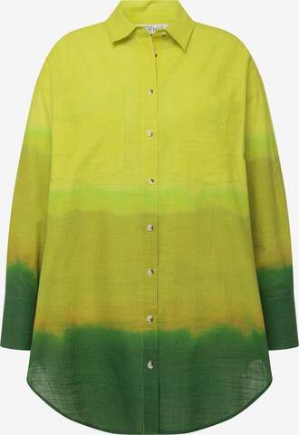 Studio Untold Blouse in Groen: voorkant