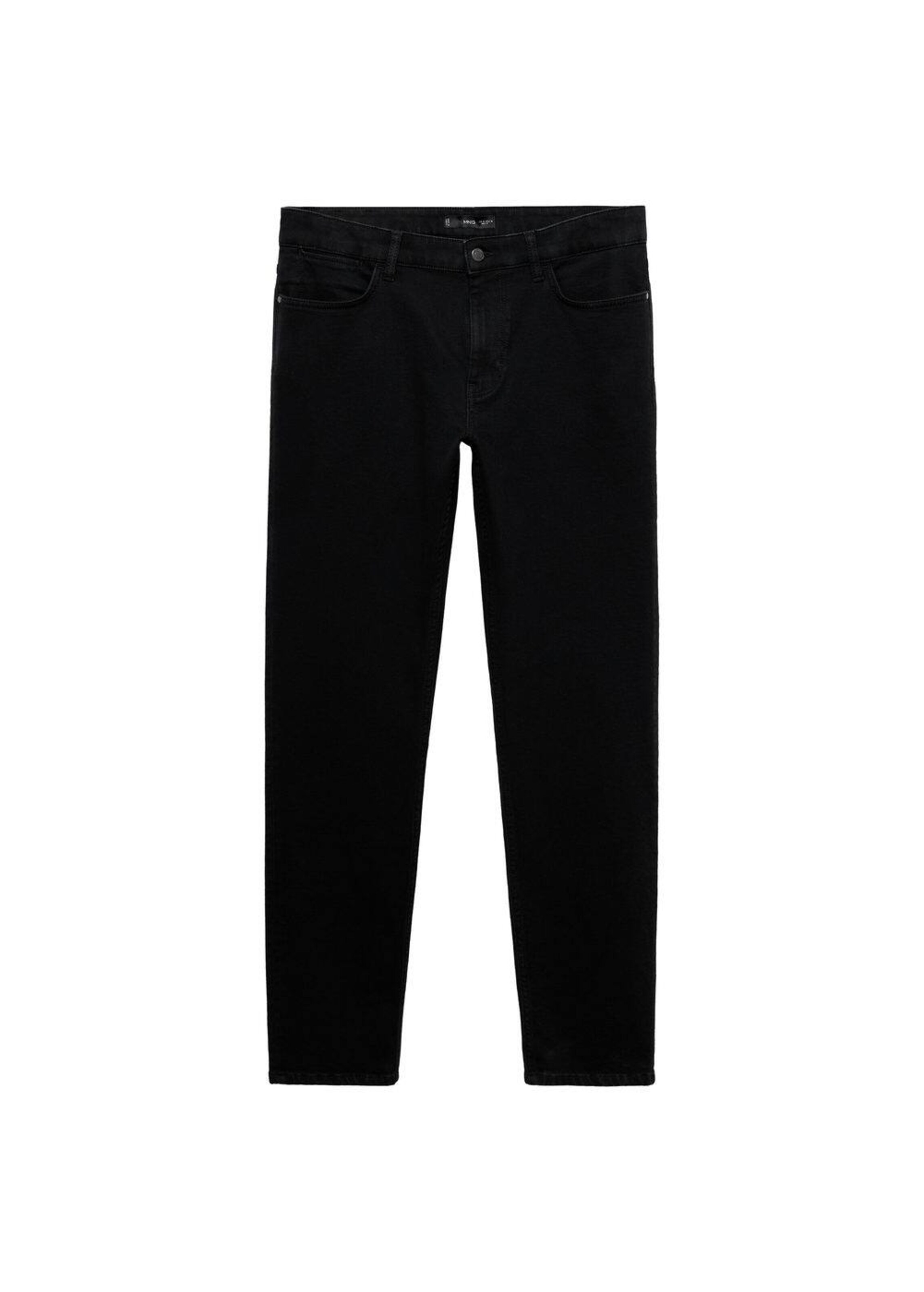 MANGO MAN Regular Jeans 'Patrick' in Black: front