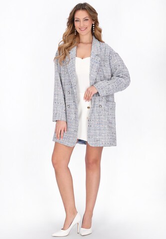 faina - Abrigo de entretiempo en azul