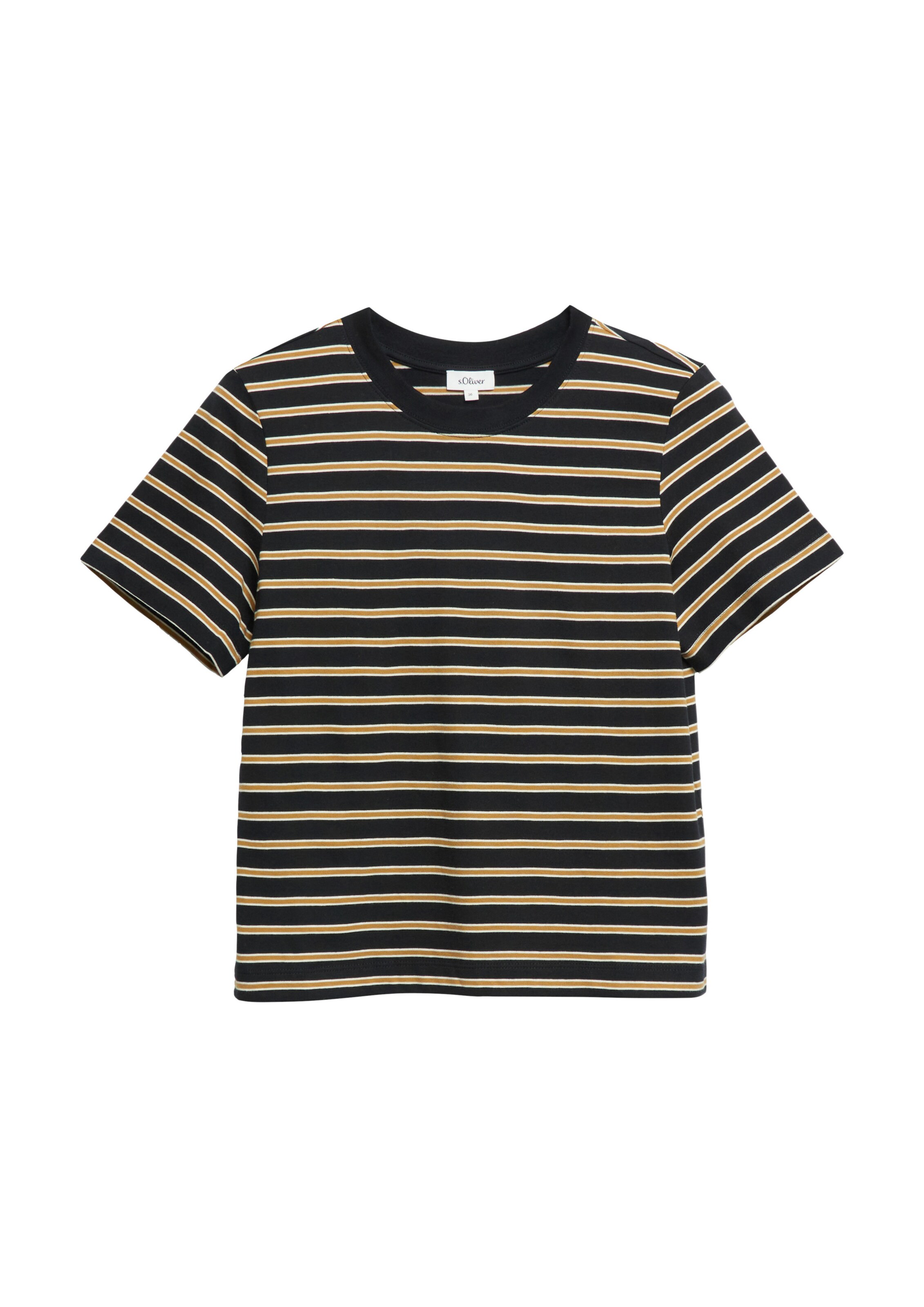 s.Oliver Shirt in Black: front
