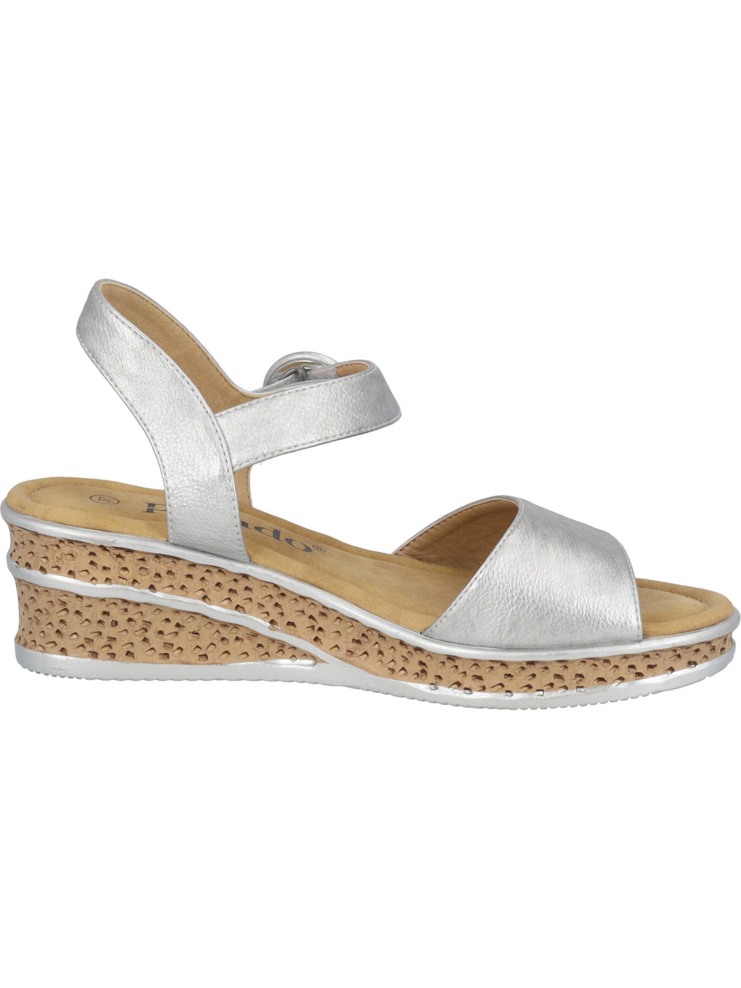 Palado Sandalen met riem 'Helys' in Zilver
