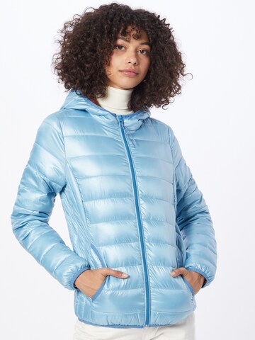 QS Between-Season Jacket in Blue: front