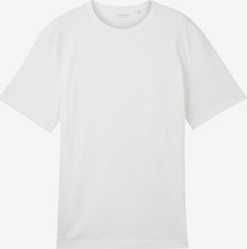 TOM TAILOR Koszulka w kolorze biały: przód