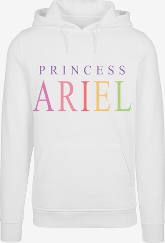 F4NT4STIC Sweatshirt 'Disney The Little Mermaid Ariel' in Weiß: predná strana