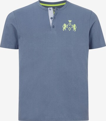 Charles Colby Shirt 'Earl Daithi' in Blue: front