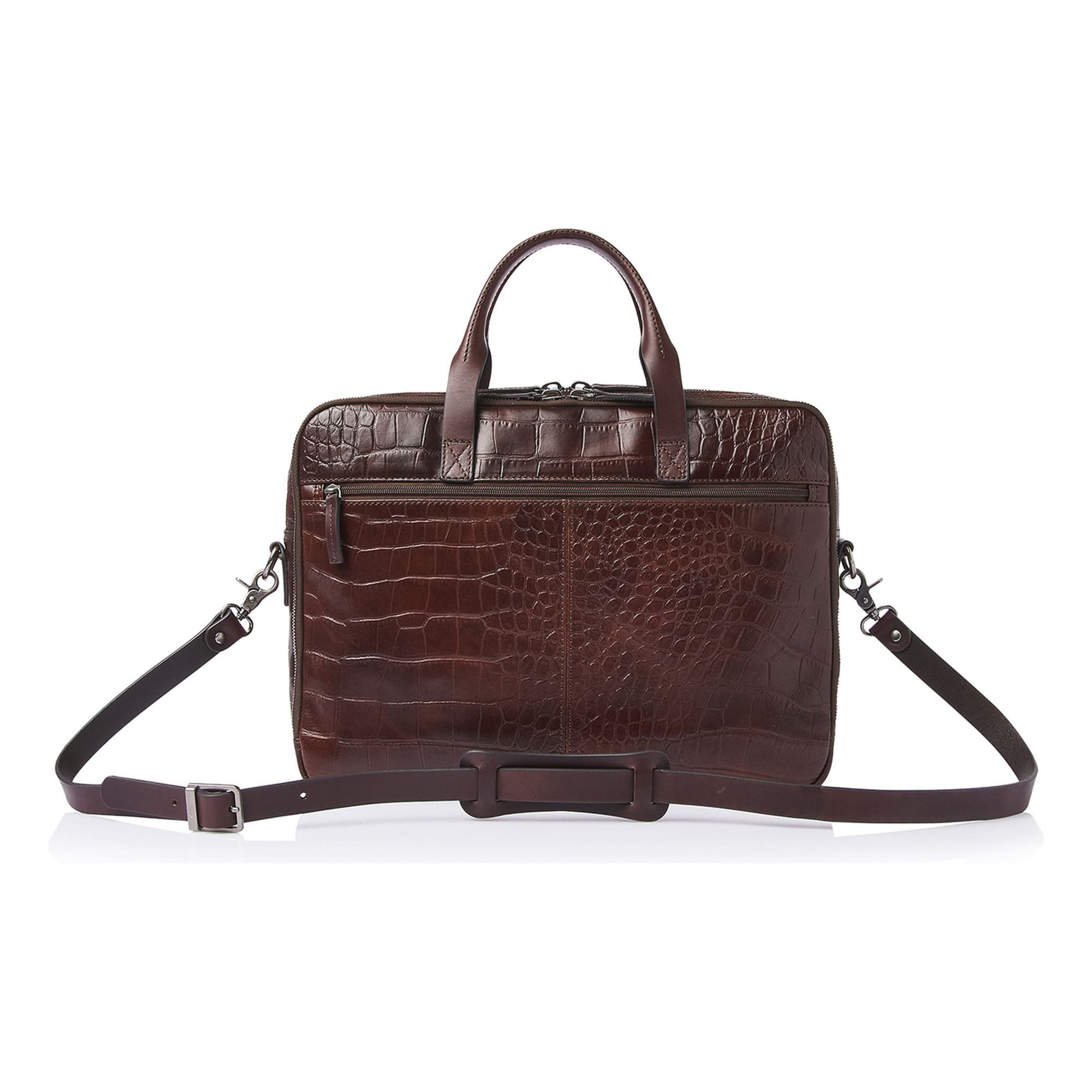 Borsa portadocumenti 'Jules' di Castelijn & Beerens in marrone
