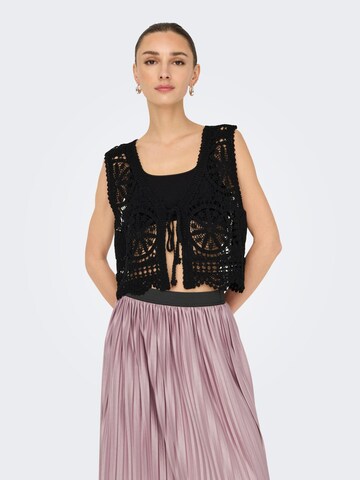 Gilet 'JDYVic' di JDY in nero: frontale