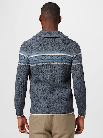 INDICODE JEANS Sweater 'Noss' in Blue
